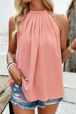 RAROVE-buissnes casual outfits woman casual spring summer outfits tank tops Casual Solid Fold Half A Turtleneck Tops