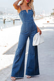 RAROVE-Spring Casual Outfit Summer Outfit Ins Style Casual Simplicity Solid Patchwork Regular Jumpsuits