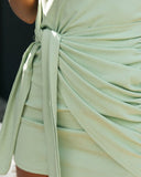 RAROVE-Woman Lace Pleated Sexy Dress