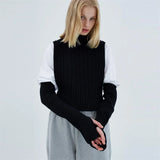 RAROVE New Soild Turtleneck Long Slevess Sweaters For Women Autumn Causal Outfits Casual Y2K Fashion Clothing StreetWear