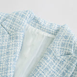 RAROVE-Autumn New Women's Clothing Wholesale Tweed Pocket Decoration Retro Long Sleeve Suit Jacket