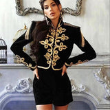 Rarove High-Quality Black Large Size Elegant Bandage Jacket Long-Sleeved Party Runway Bodycon Jacket Female Women Autumn New