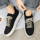 RAROVE-Free Shipping Men Shoes Black Vulcanized Sneakers Boys Cheap Flat Comfortable Shoe for Men Spring and Summer 2023 Mans Sneakers