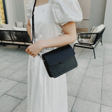 Rarove-Women’S Shoulder Bag 2024 Trend Brand Small Square Bags Luxury Designer Handbags Fashion Messenger Bagstofu Bags Flip Tote Bag