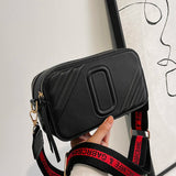 Rarove-Fashionable Small Square Bag 2024 Summer Trendy Girl One Shoulder Camera Bag Simplified Korean Textured Crossbody Bag