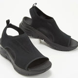 RAROVE-Women Summer Shoes 2024 Mesh Fish Platform Sandals Women's Open Toe Wedge Sandals Ladies Light Casual Shoes Zapatillas Muje