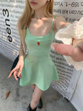Rarove-2024 Spring/Summer Fashion Dress American Hot Girl Sling Dresses Women's Clothing 2024 Summer New Party Embroidered Flowers Female Elegant Holiday Dresses.