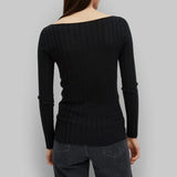 Rarove Women's Undershirt Winter Female Clothing Casual Slim Long Sleeve Knit Sweater Pullover