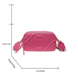 Rarove-Fashionable Small Square Bag 2024 Summer Trendy Girl One Shoulder Camera Bag Simplified Korean Textured Crossbody Bag