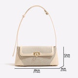 RAROVE-Summer Bags Bag For Women  New Luxury Pu Leather Shoulder Crossbody Handbags Small Cosmetic Cell Phone Fashion Crochet Summer Party Bags