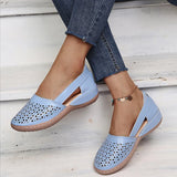 RAROVE-Women's Summer Flat Round Toe Sandals 2024 New Retro Button Sandals Comfy Mary Jane Comfortable Shoes for Women Plus Size 43