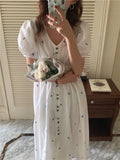 RAROVE-Casual Spring Outfits Summer Vacation Looks New Summer Women'S Dress Floral Print Dress Long Evening Female Vintage Maxi Party Beach Women Dresses Casual Light Prom