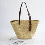 RAROVE-Summer Bags Summer Beach Bag For Women  New Tote Shoulder Woven Straw Large Shopping Party Braided Travel Simple Fashion Luxury Handbags