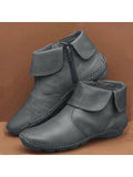 Rarove- Women's Casual Comfortable Ankle Boots