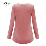 Breastfeeding Clothes Long Sleeve Pregnant Tops Maternity  Womens Clothing Pregnancy Shirts Casual Breastfeed Blouses