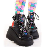 RAROVE Halloween Plus Size 43 On Sale Girls For Dropship 2022 High Heels Punk Buckles Black Gothic Style Summer Boot Platform Sandals Shoes Women