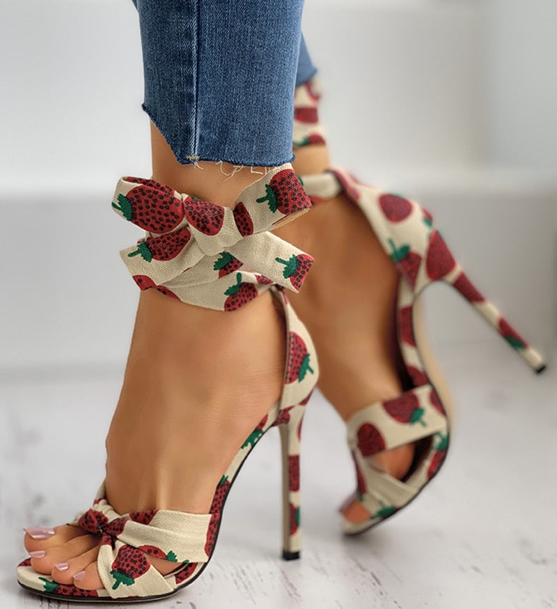 Rarove Back to school supplies Women High Heels Pumps Sandals New Shoes Woman Fashion Summer Ladies Increased Women Shoes Peep Toe Shoes Pumps