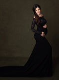 Rarove Pregnancy Dress for Photo Shoot Maternity Photography Props Lace Maxi Gown Dress Plus Size Pregnant Women Clothes