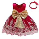 Rarove Kids Dress for Girls Summer Dresses for Party and Wedding Christmas Clothing Princess Flower Tutu Dress Children Prom Ball Gown