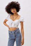 Rarove Hot Sexy Solid Bandage Tie Up Vintage Frill Lace Camis Tops Female Women Summer White V Neck Strap Crop Top Party Club
