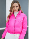 Rarove Down Jacket Female  Fashion Short Parka Bright Color Style Collection High Quality Thin Zipper Women Coat  ZR-DR15