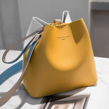 Bag Women Handbag Leather Handbag Fashion High Capacity Casual Bucket Shoulder designer Female Bag Crossbody bags for women 2022