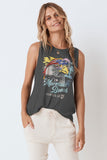 Rarove Casual Apricot T-Shirt Cartoon Print Soft Cotton Plus Size Short Sleeve High Fashion Oversized Summer Tees Ladies