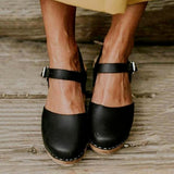 Rarove Women Platform Sandals Summer Fashion Woman Shoes Wedge Sandals Closed Toe Studded Booties Zapatos De Mujer Sandalias Mid Heels