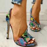 Rarove Summer Shoes 2023 New women's Sandals Fashion Open Toe High Heel Sandals Rome Sexy Casual Thin Heel Sandals
