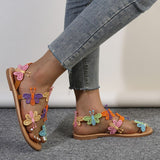 Rarove 2023 New Women's Sandals Summer Comfortable Casual Outdoor Flat Shoes Sexy High Quality Fashion Beach Open Toe Large Sandals