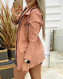Rarove Autumn outfits 2023 Autumn Fashion Women  Blazer Fall Clothing Lady Jackets  Pockt Design Casual Coat Tops