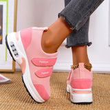 Rarove Women Fashion Vulcanized Shoes Spring Autumn Comfort Platform Sneakers Woman Thick Bottom Slip On Casual Shoes Plus Size 43