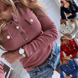 Rarove Thanksgiving Cardigan Women Sweater Spot Hot Style Europe Autumn/Winter Pure Color Long Sleeve Render Sweaters Women Fashion CKX9180
