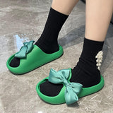 Rarove Back to School Thick Platform Cloud Slippers For Home Bathroom Slippers Women EVA Interi Chinelos Sandals Woman 2022 Summer Non-Slip Flip Flops