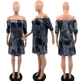 Rarove Loose Denim Women's Dress 2023