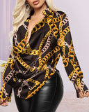 Rarove Black Friday Women Sexy Deep V Neck Leopard Lady Bodysuits Long Sleeve Casual Graphic Print Plunge Long Sleeve Top