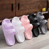 Rarove Back to school New Summer Platform Indoor Slippers Shoes Women EVA Soft Sole Non Slip Flip Flops Woman Thick-Soled Home Slippers Flats