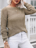 Rarove Autumn outfits Women Fashion Long Sleeve Pullovers Top Female Autumn Fashion Brief  Casual Loose One Shoulder Sweater