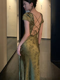 RAROVE 2023 New Summer Elegant Women Bodycon Bandge Midi Dress Vestidos Female Vintage Slim Clothes