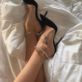 Rarove Designer Pink Satin Crystal High Heels Sandals Women  Summer Ladies Party Strappy Sandals Bride Wedding Shoes