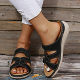 Rarove Summer Wedges Slippers Women Light Non-Slip Beach Flip Flops Female Casual Comfortable Platform Slides Sandals Plus Size 42