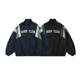 RAROVE-Outdoor Color Block Splice Oversized Jacket
