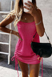 RAROVE-Women's Spring and Summer Outfits, Casual and Fashionable Fashion Sleeveless Lace-up Mini Dress