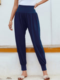 Rarove-Simple Casual 9 Colors Pleated Harem Pants