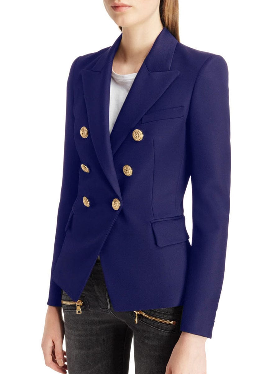 Rarove-Stylish And Versatile Double Breasted Blazer