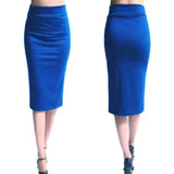 2022 New Women Skirt Mini Bodycon Skirt Office Women Slim Knee Length High Waist Stretch Sexy Pencil Skirts Jupe Femme AQ801944