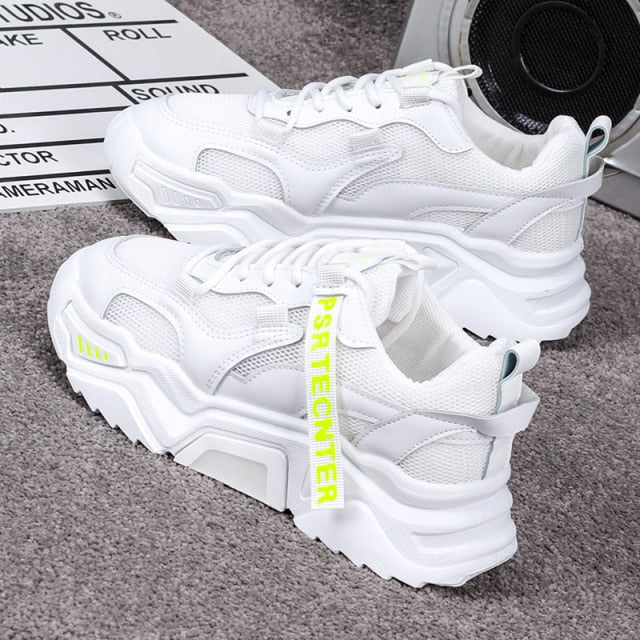 Candy-Colored Fashion Sneakers Women Mesh Ventilation Comfortable Casual Shoes Fashion Female Trainers Ulzzang Shoes Woman