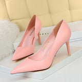 Women Pumps Fashion High Heels Shoes Black Pink White Shoes Women Wedding Shoes Ladies Stiletto Women Heels 2021