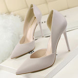Women Pumps Fashion High Heels Shoes Black Pink Yellow Shoes Women Bridal Wedding Shoes Ladies Stiletto Party Shoe