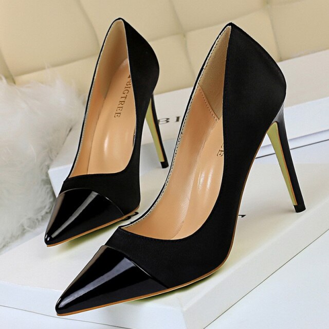 Designer Shoes Woman Pumps High Heels 2022 Pumps Women Wedding Shoes Stiletto Heels Ladies Shoes Women Basic Pump